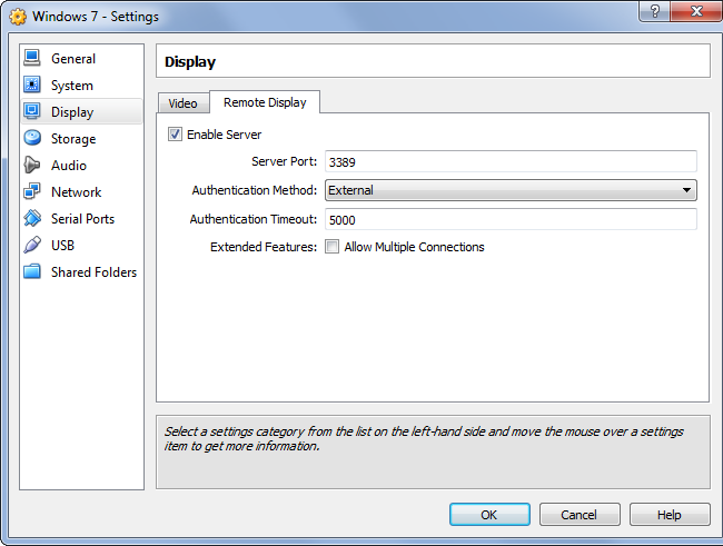 virtualbox-enable-remote-display